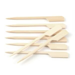 Eco Friendly Bamboo Teppo Sticks Disposable Bamboo Barbecue Skewers for Restaurants