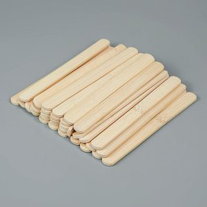 Convenient Classic Eco-Friendly Square Bamboo Wood Stirring Rod for Paint Mixing and Home Kitchen Use Stocked