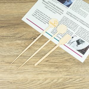 Hot Selling San You DZ25-08 Environmental Friendly Disposable Tea Stick with Customized Logo Stir Bamboo Coffee Stirrer One Time