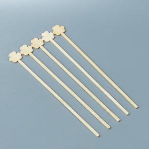 Eco Friendly Factory Direct Sale Price Disposable Bamboo Bamboo Coffee Stirrer Sticks Paper Wrapped