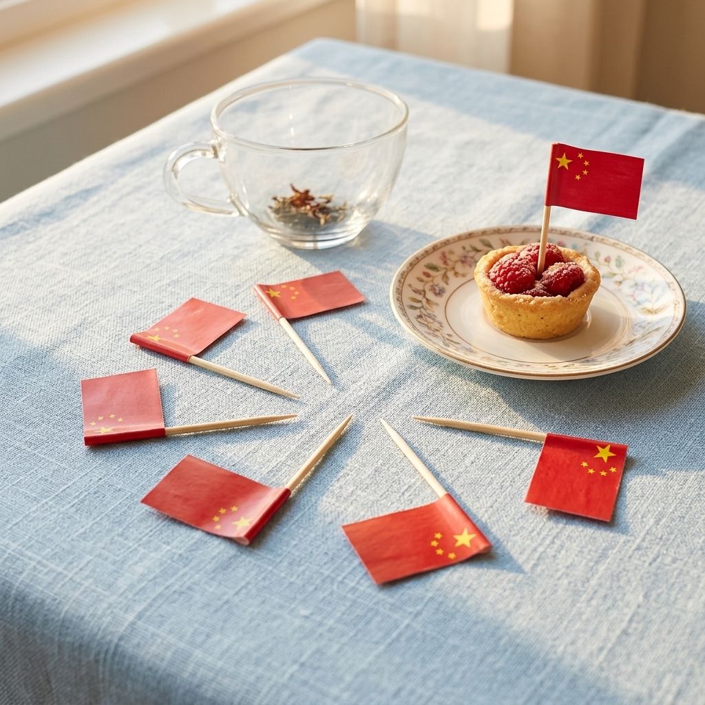 Eco-Friendly Custom Disposable Bamboo Toothpick Flags for Restaurants Burger Sandwich Fruit Cake Cocktail Party Decorations - Image 2